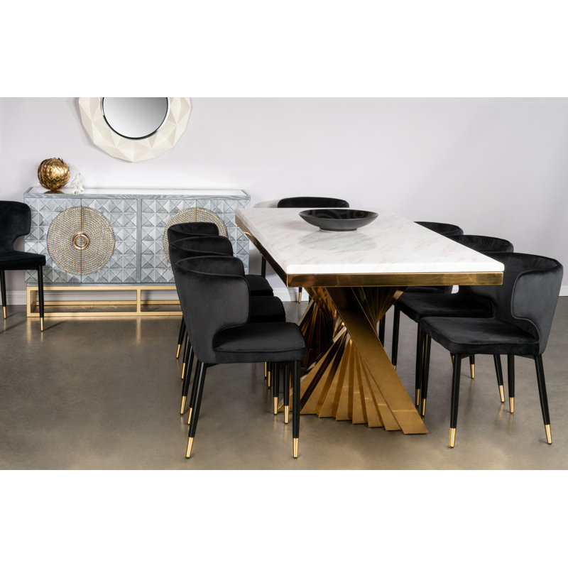Everly Quinn Nailsworth Dining Table & Reviews Wayfair